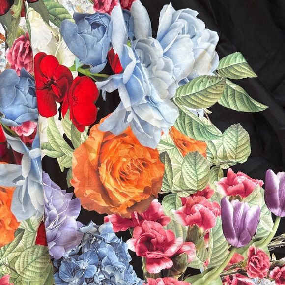 Alice + Olivia
Adley Floral Stretch-Cotton Flared Midi-Dress - Picture 7 of 10